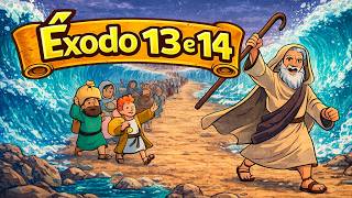 Êxodo 13 e 14 explicado: A travessia do Mar Vermelho | #estudobiblico #êxodo
