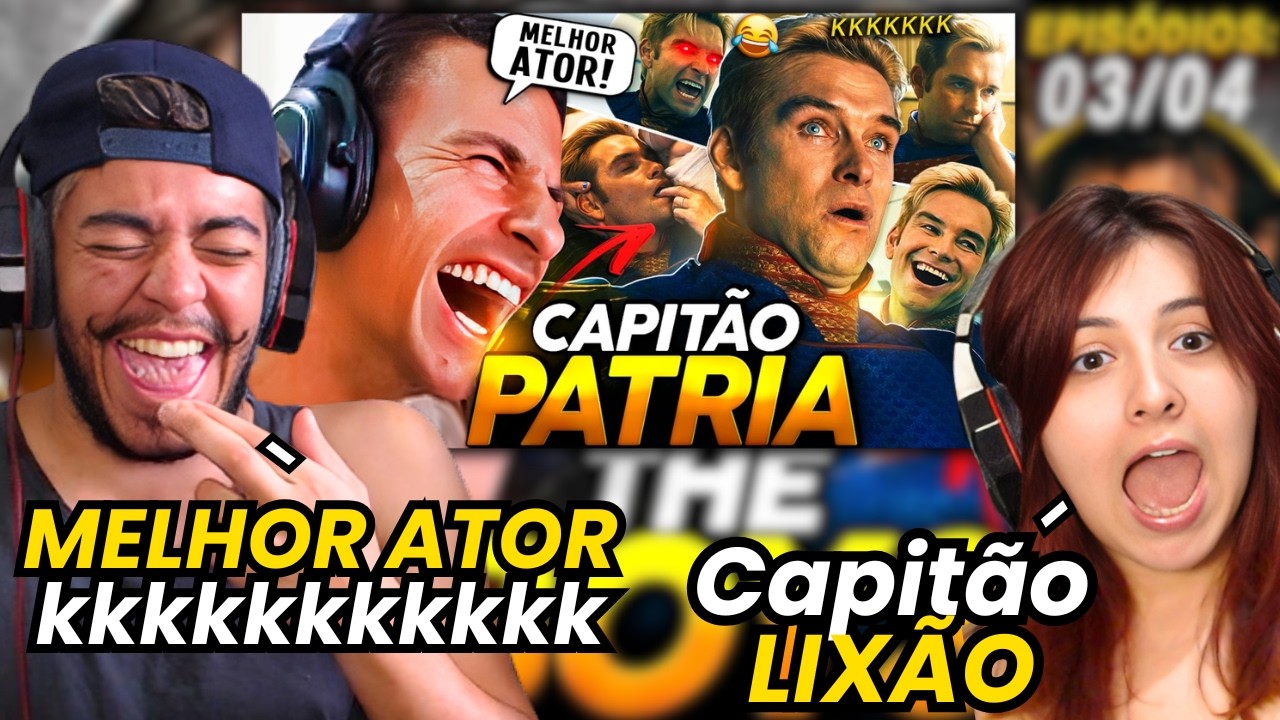 SUPER XANDÃO REAGINDO AO CAPITÃO PÁTRIA - MELHORES MOMENTOS | THE BOYS (1ªtemporada) | REACT