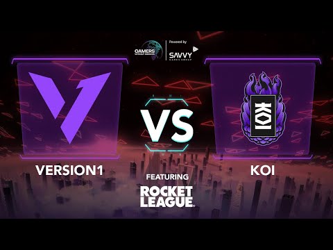 Version1 vs. KOI // Gamers Without Borders 2023 – Rocket League – Day 2