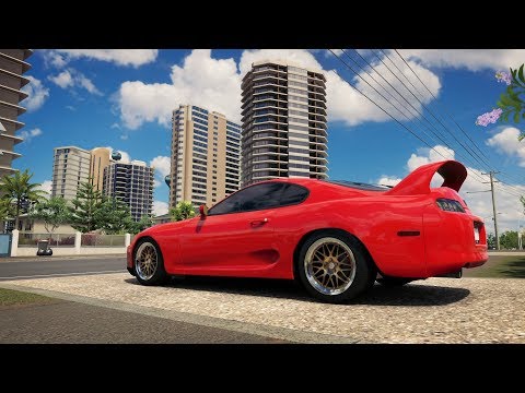 Forza Horizon 3:900HP Stock Block Supra Build + Convoy w/ S13, Hellcat, Skyline & More