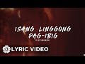 Isang Linggong Pag-Ibig - KZ Tandingan (Lyrics) | 