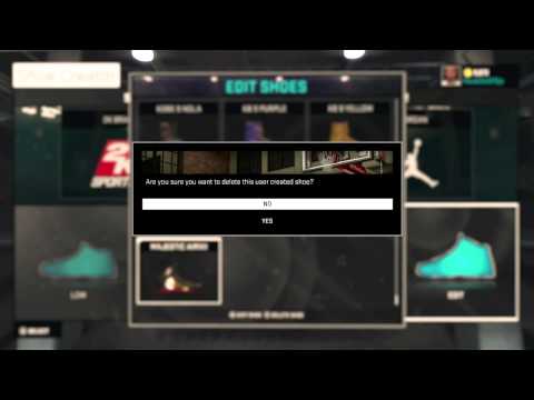 NBA 2K15 MyCareer Shoes Fix (Not Generics)