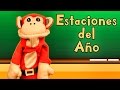 Las Estaciones Del Año Con El Mono Sílabo Videos Educativos Para Niños