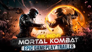 [4K HDR] MORTAL KOMBAT 1 - Gameplay Trailer // Brutally Thrilling Reboot | Reaction | 60FPS
