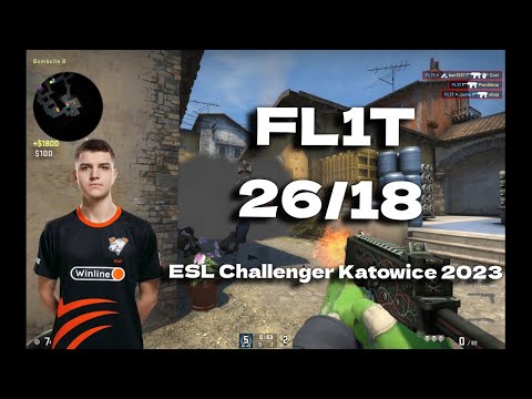 CSGO POV Virtus.pro FL1T (26/18) vs Party Astronauts (INFERNO) @ ESL Challenger Katowice 2023