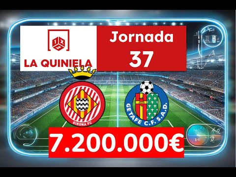 🟥⚽ LA QUINIELA PRONÓSTICOS | Jornada 37 |  ANALISIS BASADO EN DATOS