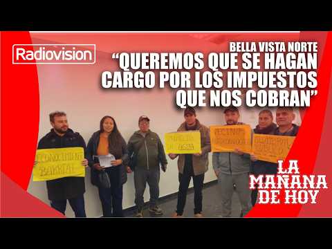 VECINOS DE BELLA VISTA NORTE RECLAMAN LA REGULARIZACIÓN DE SUS TIERRAS
