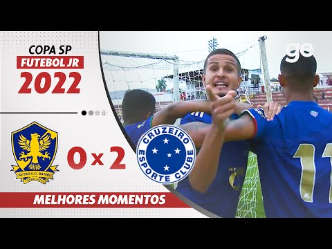 RETRÔ 0 X 2 CRUZEIRO | MELHORES MOMENTOS | COPA SÃO PAULO DE FUTEBOL JR. | ge.globo