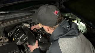 How to remove a 3.6 Pentastar Engine Intake manifold. Spark Plugs,  Oil Filter Housing - Jeep, Doge