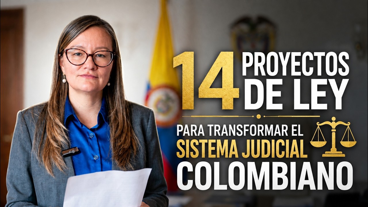 14 proyectos de ley para transformar el sistema judicial