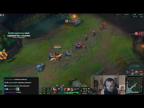 tyler1 has a seizure after gragas play