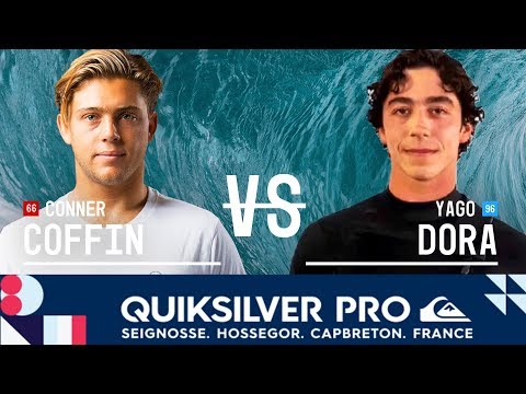 Coffin vs. Dora - Round Three, Heat 2 - Quiksilver Pro France 2018