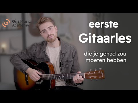Gitaar leren spelen voor beginners? Deze eerste gitaarles helpt je verder!
