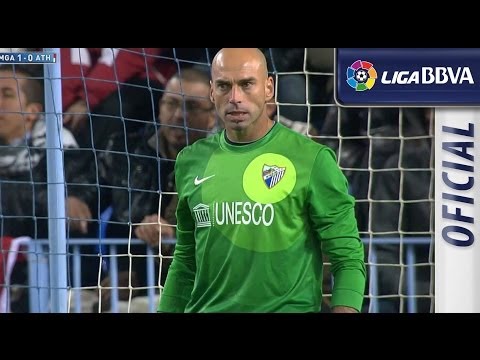 Gol de San José (1-1) en el Málaga CF - Athletic Club - HD