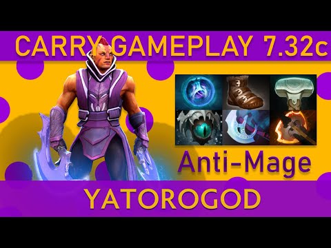 YATOROGOD Anti-Mage Carry Gameplay - Top MMR Dota 2