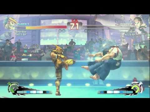 SSF4: GamerBee (Adon) VS mituishi (Ryu)