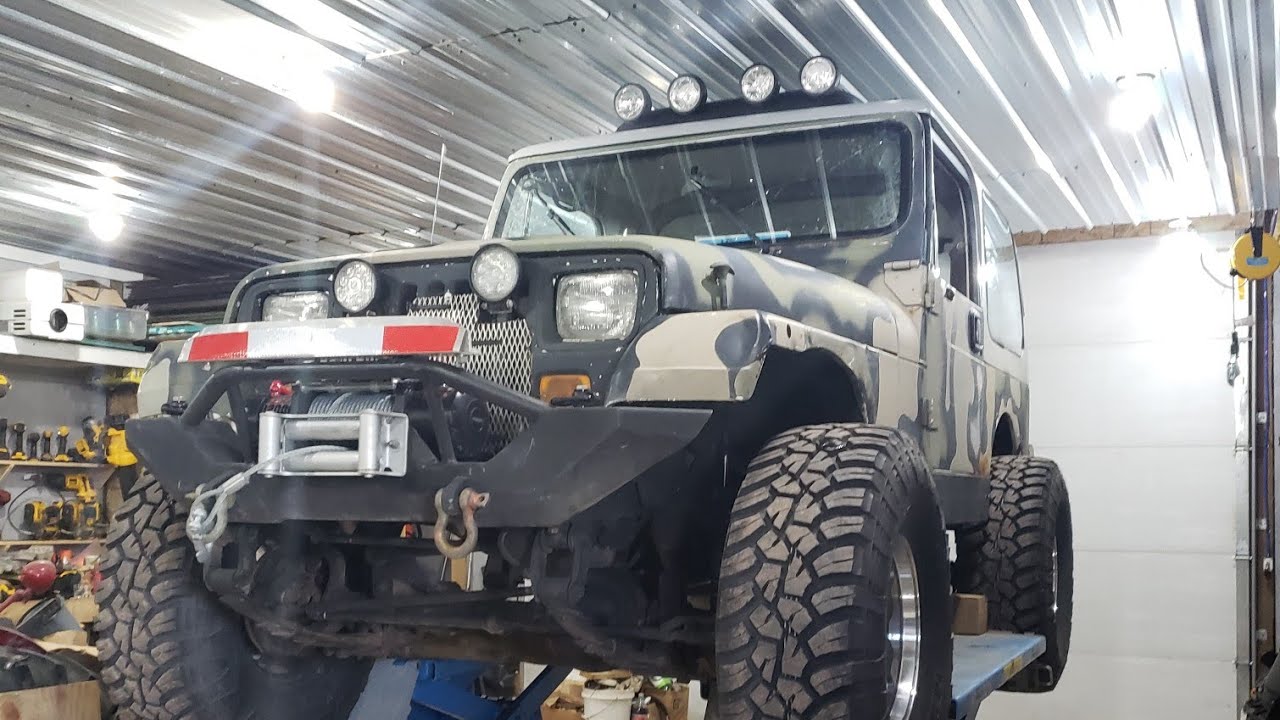 1988ish Jeep Wrangler Starter/Flex Plate Issues Part 1 Removal.