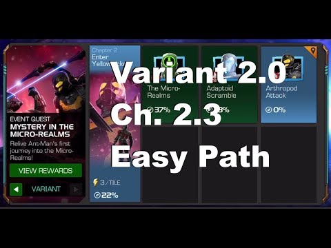 Variant 2.0 | Chapter 2.3 | EASY PATH | Mystery in the Micro Realms | Marvel Contest of Champions