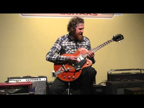 Carter Vintage Guitars - Brent Hinds from Mastodon on a Gretsch Tennessean