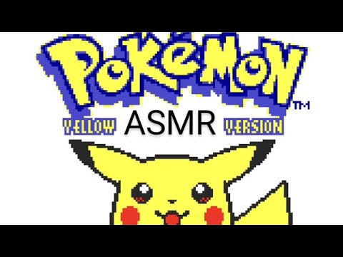 ASMR: Whispering playing Pokémon Yellow