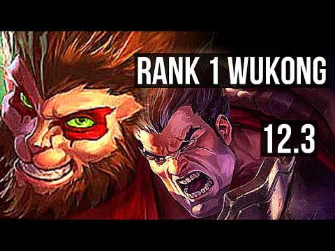 WUKONG vs DARIUS (TOP) | Rank 1 Wukong, 3/2/12, Rank 14 | NA Challenger | 12.3