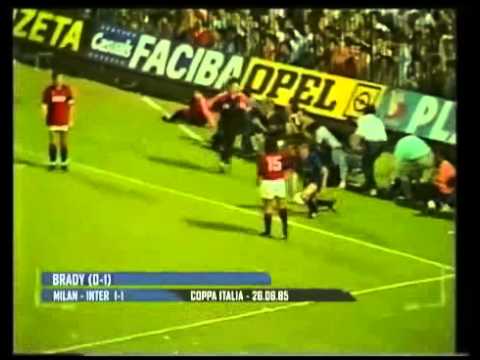1984-1985 Coppa Italia - Milan vs Inter 1-1 Brady (rigore)