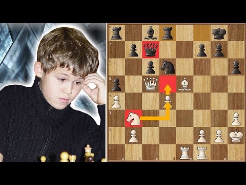 Could You Beat Kasparov in This Game? Carlsen Almost Did it
