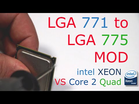 LGA771 to 775 Mod. Intel E5430 2.67 Ghz vs Q8400 2.67 Ghz
