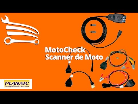 Scanner MotoCheck para Motos Linha Honda e Yamaha para Tablet e PC com Windows - Video
