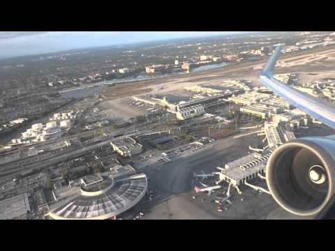 AA B-767-323ER Take-Off From MIA
