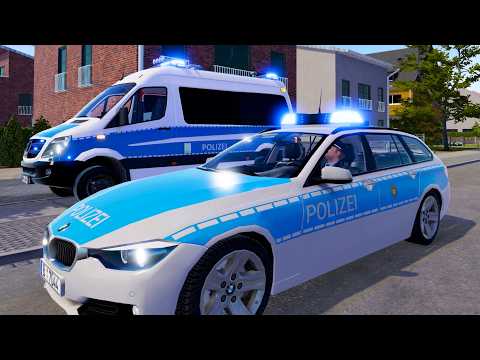 Emergency Call 112 - Berlin Police on Cat 1. Emergency Call! 4K