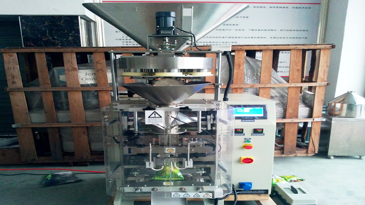 granules packing machine elevator feeding conveyor vertikale Verpackungsmaschine fuer Granulat