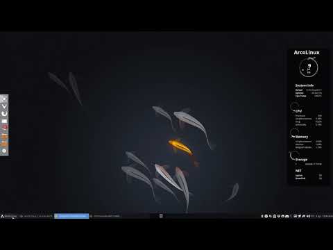 ArcoLinux : 2084 New theme : Arc-darkest-theme-git is on our repo