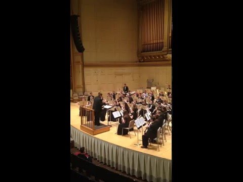King Philip High School Symphony Band 2016 - Amparito Roca