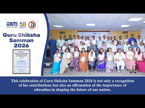 Celebrating Excellence in Education: Guru Shiksha Samman 2026 at IIBM and ZHI Patna