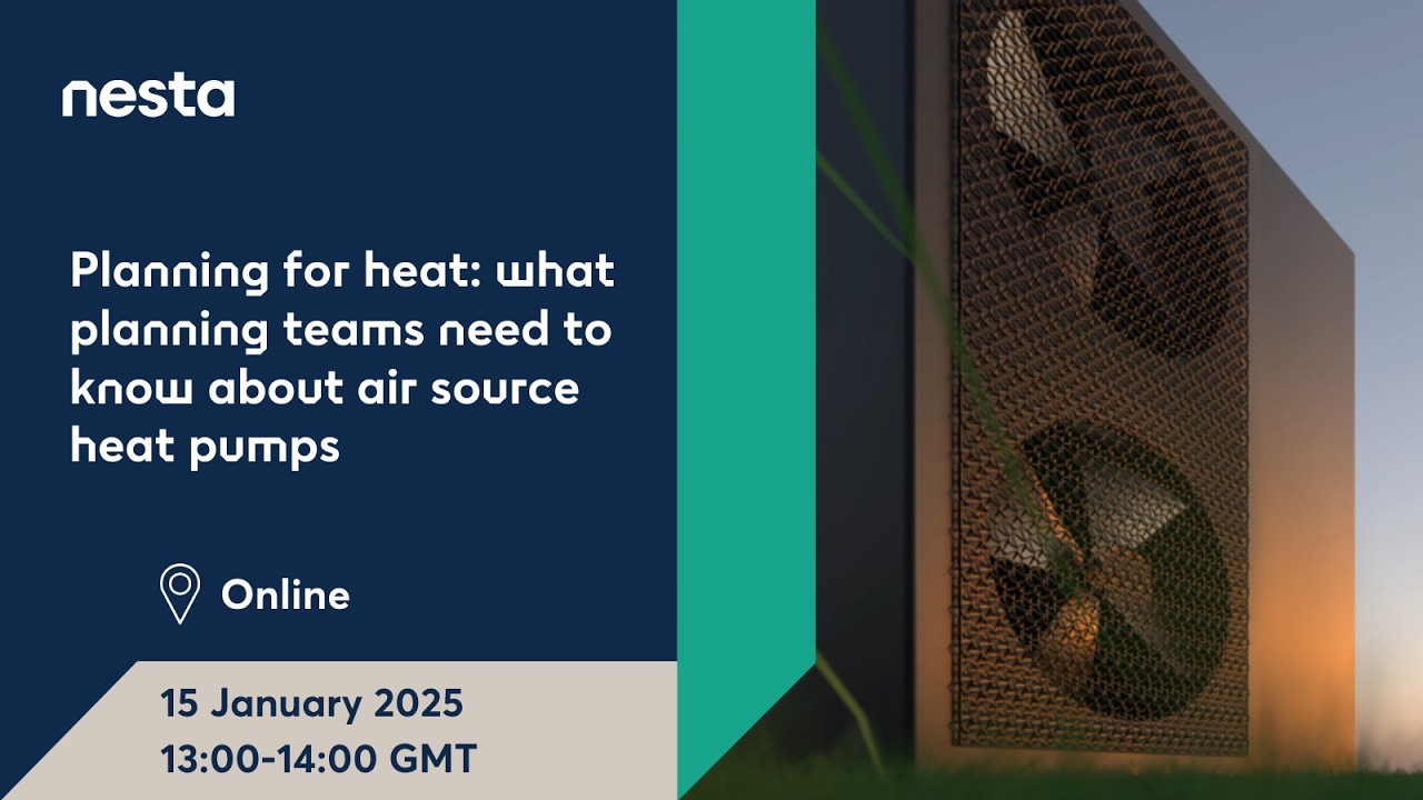 Planning for heat  what planning teams need to know about air source heat pumps
