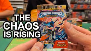 First look at the new Pokemon Chaos Rising cards #pokemon #prereleaseevent