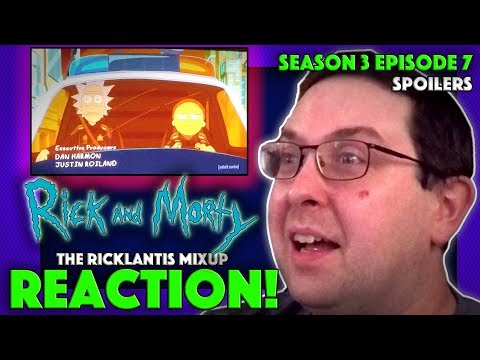 REACTION! Rick and Morty Season 3 Episode 7 - The Ricklantis Mixup - BEST EPISODE EVER!!!