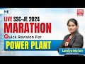 LIVE SSC JE 2024 Marathon Power Plant ME By Lamiya Ma Am MADE EASY PRIME