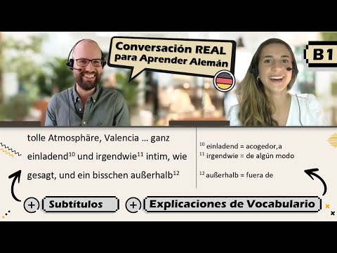 Leer y Escuchar en Alemán B1 🎓🏆 | Conversación REAL para Aprender Alemán
