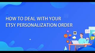 How to deal with your Etsy personalization order on POPCUSTOMS manually