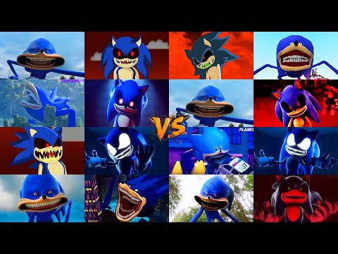All Characters Mega-Mix: Shin Sonic 🔴 Sonic exe 🔴 Shin Sonic Tapes 🔴 Sonic exe 🔴 Baby Shin Sonic