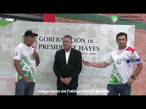 TRANSMISIÓN EN VIVO DE LA INAUGURACIÓN DEL POLIDEPORTIVO DE NANAWA