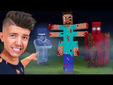 Testing 100 Minecraft Seeds That Are SCARY…