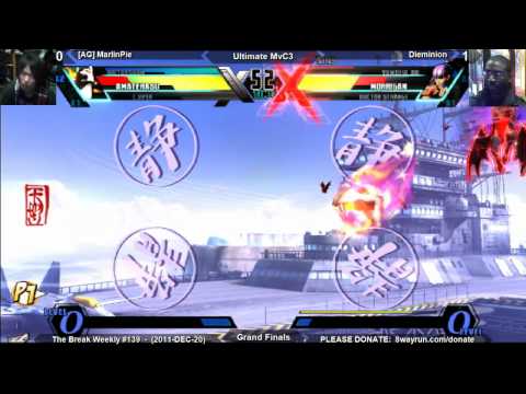 The Break #139 - UMvC3 GF - [AG] MarlinPie VS Dieminion