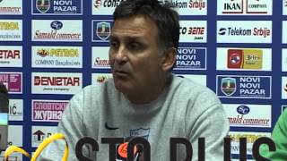 Press nakon meča 11. kola JSL Novi Pazar - SLoboda