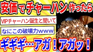 【2ch面白いスレ】安価でチャーハン作ったら、味付けがヤバすぎたwww【ゆっくり解説】