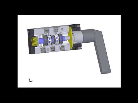 5/2 Wegeventil CAD Ventil