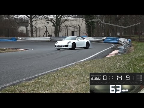 2015 Porsche 911 Carerra 4 GTS à Montlhéry : tour chronométré avec l’essayeur d’AutoMoto