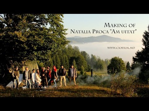 Making of / Natalia Proca - "Am uitat" CIOFILM Studio (partea 1)